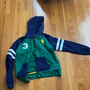 big pony fleece hoodie